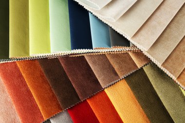 renkli doku kırıntıları yakından