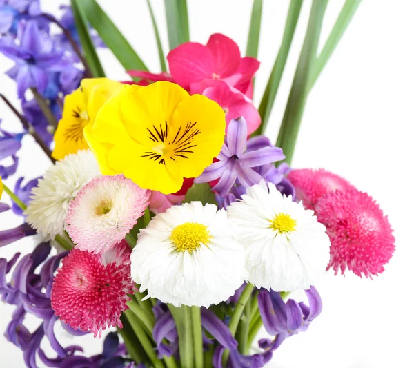 Belo buquê de flores brilhantes perto — Fotografia de Stock