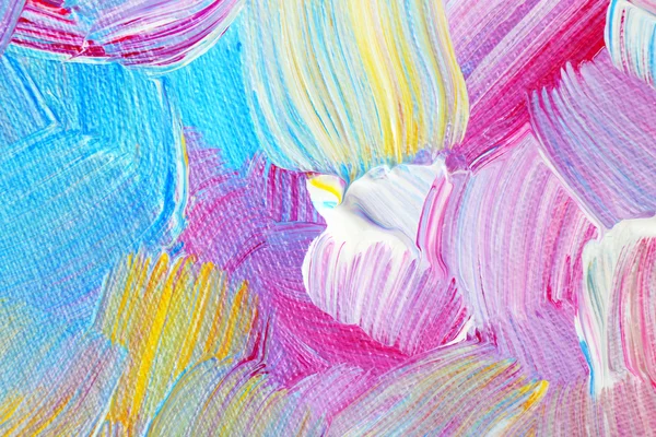 Pennellate astratte colorate come sfondo — Foto Stock