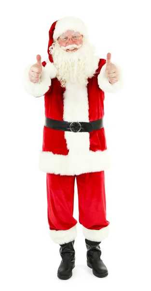 Santa Claus isolated on white background — Stock Photo, Image