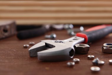 çalışma alanı inşaat araçları ile yakın çekim