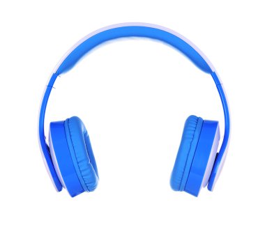 Kulaklıklar beyaza izole edildi