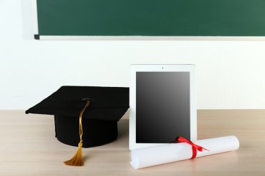 Mezuniyet kap tablet ile