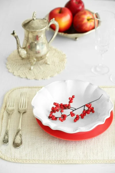 Beautiful table setting — Stock Photo, Image