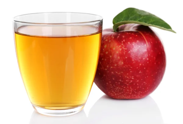 Egy pohár almalé — Stock Fotó