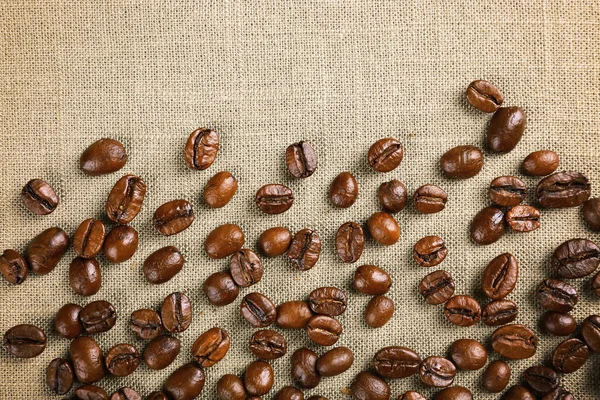 Frame of coffee beans — Stock Photo, Image