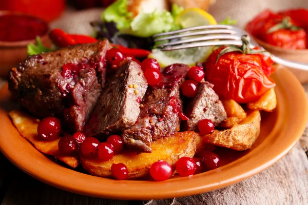 Carne arrosto saporita — Foto Stock