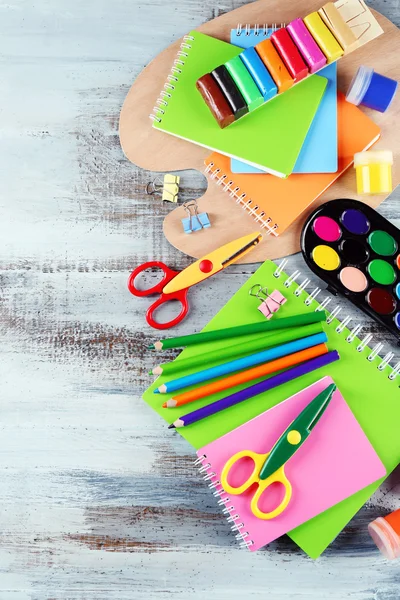 Colorful school stationery — Stock Photo, Image