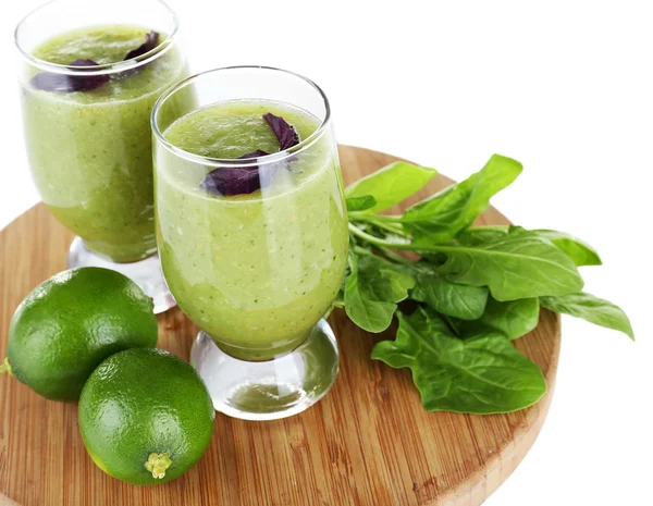 Jugo sano verde — Foto de Stock