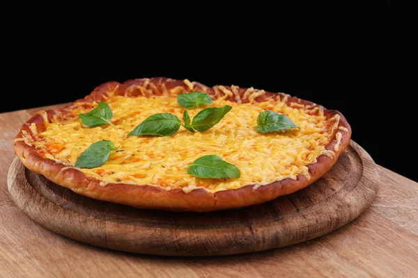 Gustosa pizza al formaggio — Foto Stock