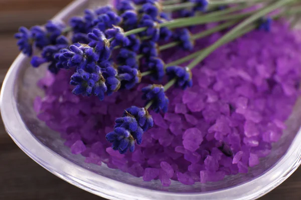 紫色海盐 — 图库照片