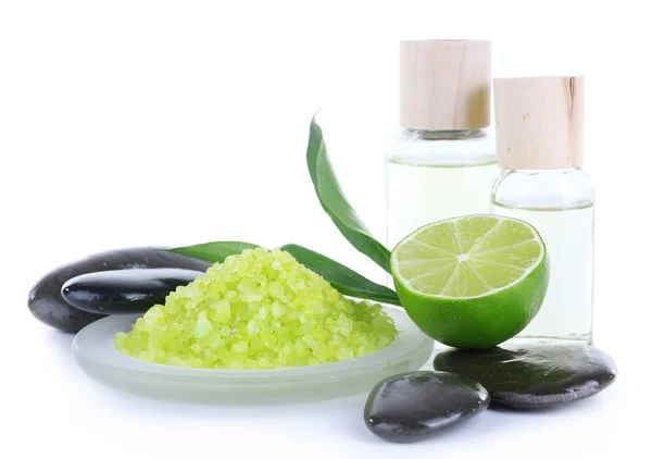 Spa nature morte in colore verde — Foto Stock