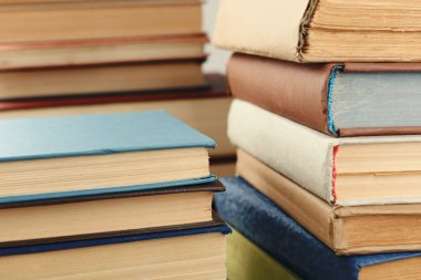 yığın kitap yakın çekim