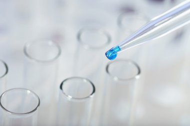 laboratuvar test tüpleri yakın çekim