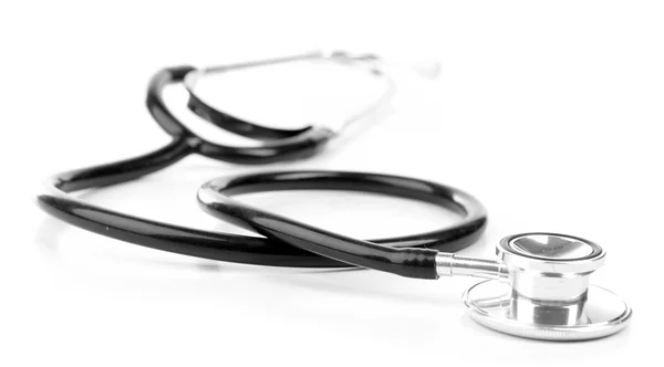 Medical stethoscope isolated on white — Stock Photo, Image