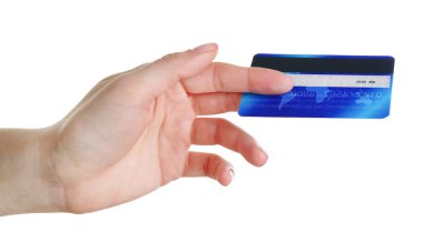 El ele tutuşan kredi kartı