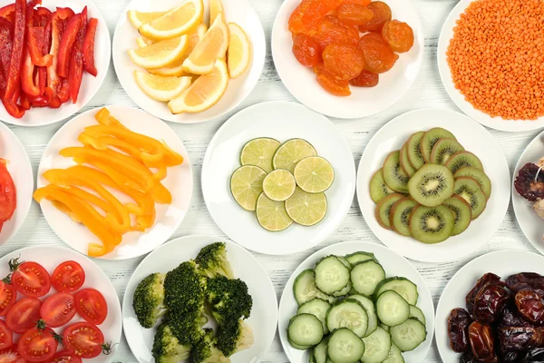 Farklı ürünler üzerinde daireler