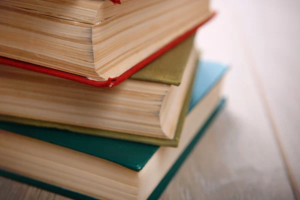 Stack of books close up — Stock Photo, Image