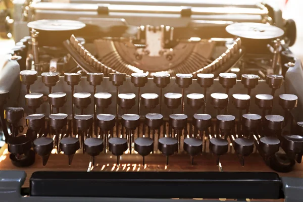 Closeup of old typewriter — Stock Photo, Image