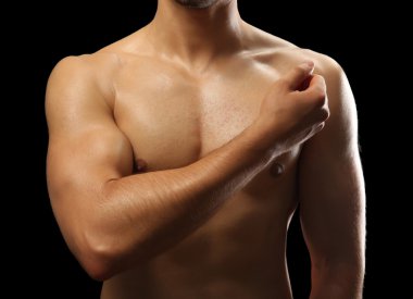 kas genç adam yakın çekim