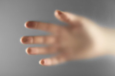 el siluetleri arkasında cam ön plan