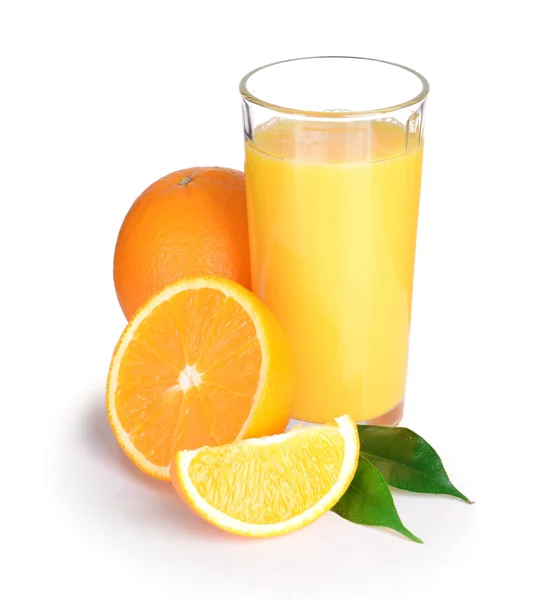 Vaso de zumo de naranja — Foto de Stock