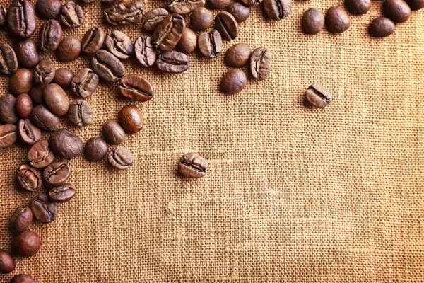 Frame of coffee beans — Stock Photo, Image