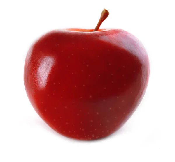 Manzana roja aislada — Foto de Stock