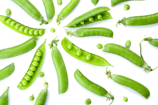 Fresh green peas — Stock Photo, Image