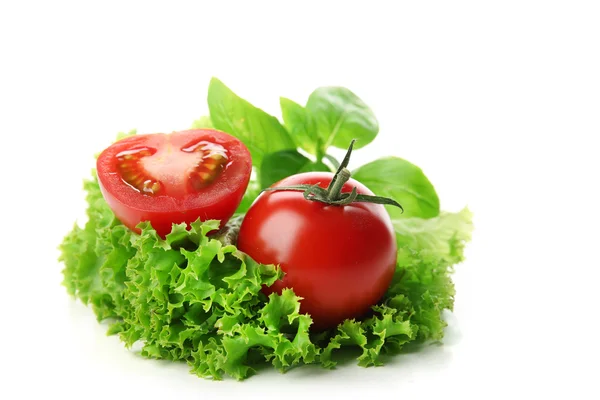 Fresh vegetables isolated on white — Stock Photo, Image