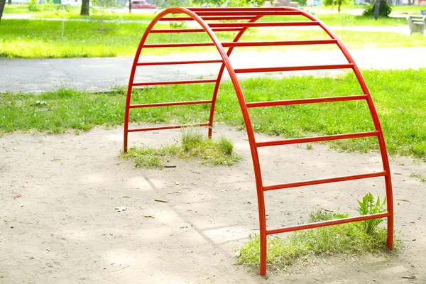 Ladder on playground in yard — Zdjęcie stockowe