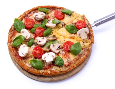 sebzeler lezzetli pizza