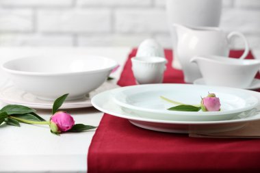 Güzel sofra yakın çekim