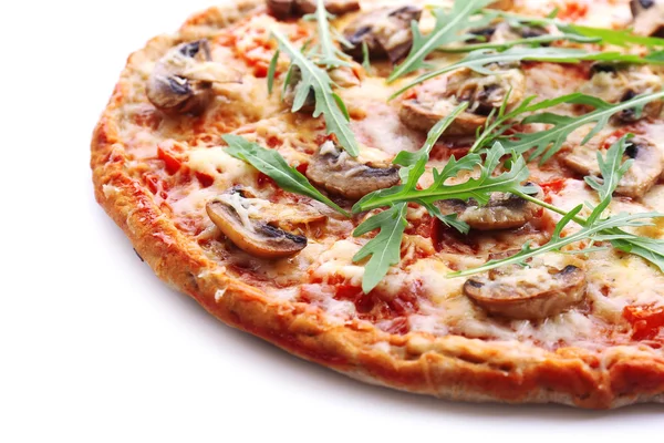 Pizza saporita con verdure — Foto Stock