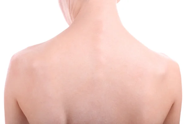Woman neck and shoulders close up — Stock Photo, Image