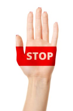 El işareti ile durdurmak