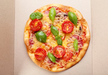 sebzeler lezzetli pizza