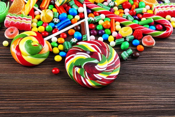 Fundo de doces coloridos — Fotografia de Stock