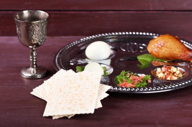 Matzo Fısıh Seder yemeği ile için