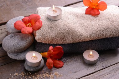 Güzel spa kompozisyonu