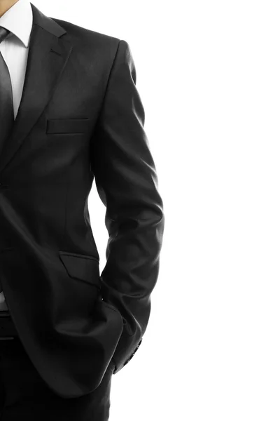 Elegancki człowiek w garniturze — Zdjęcie stockowe
