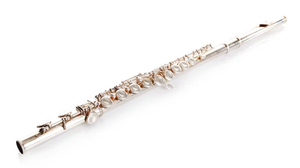 Flute isolated on white — Stock Photo, Image