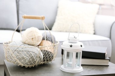 Modern oturma odası.