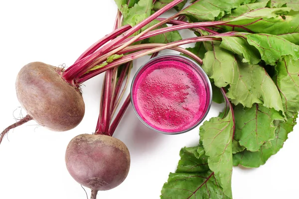 Fresh beet juice, closeup — Stock Photo, Image