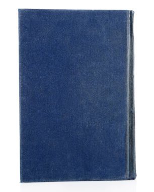 tek kitap üzerinde beyaz izole