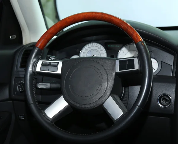 Moderne auto-interieur — Stockfoto