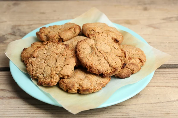 Homemade cookies on table close up — Stock Photo, Image