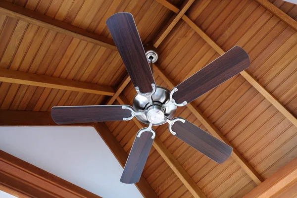 Ceiling fan, indoors — Stock Photo, Image