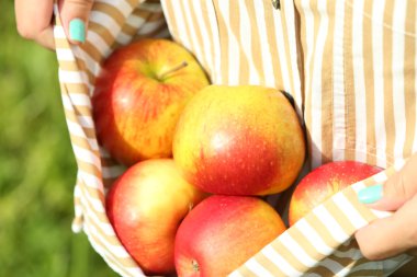 Kırmızı elma boyu kadın giyim