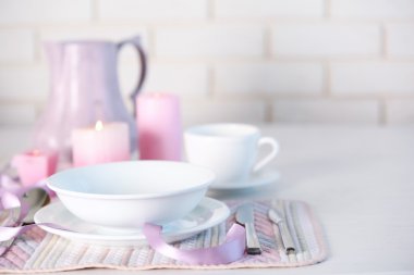 pembe renkli güzel tatil Tablo ayarı